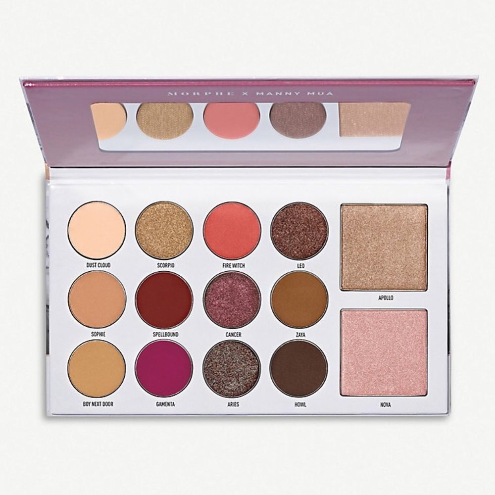 MORPHE X - Manny Mua - Glam Palette - Brand New!